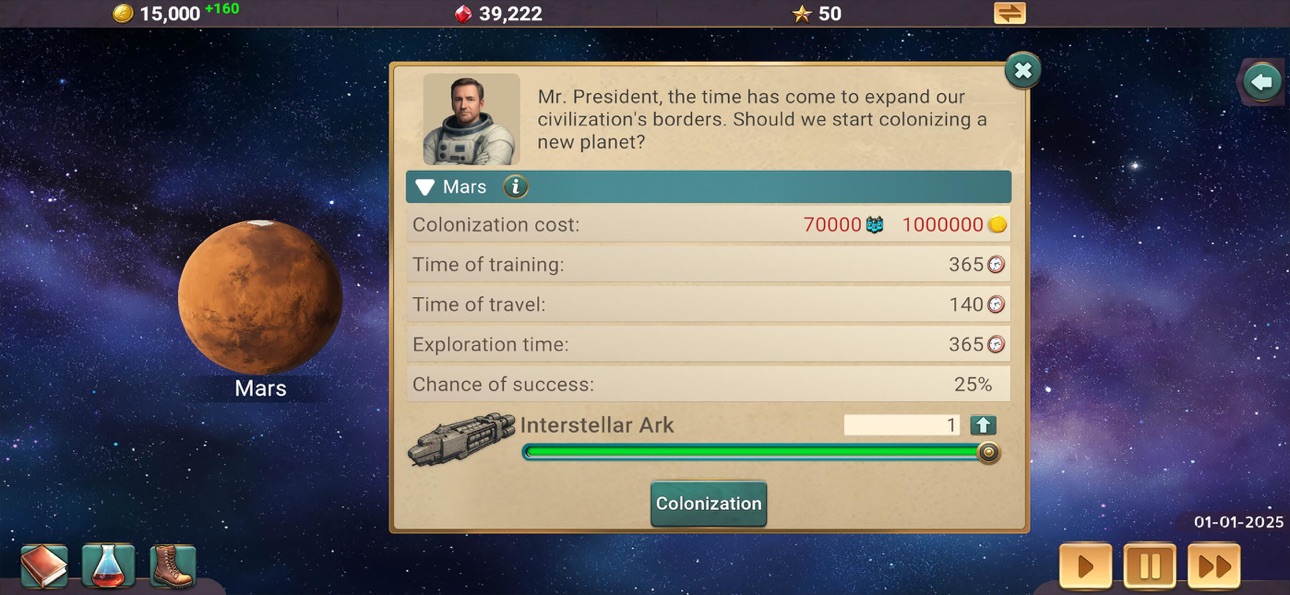 MA 3 – President Simulator ad creative 4