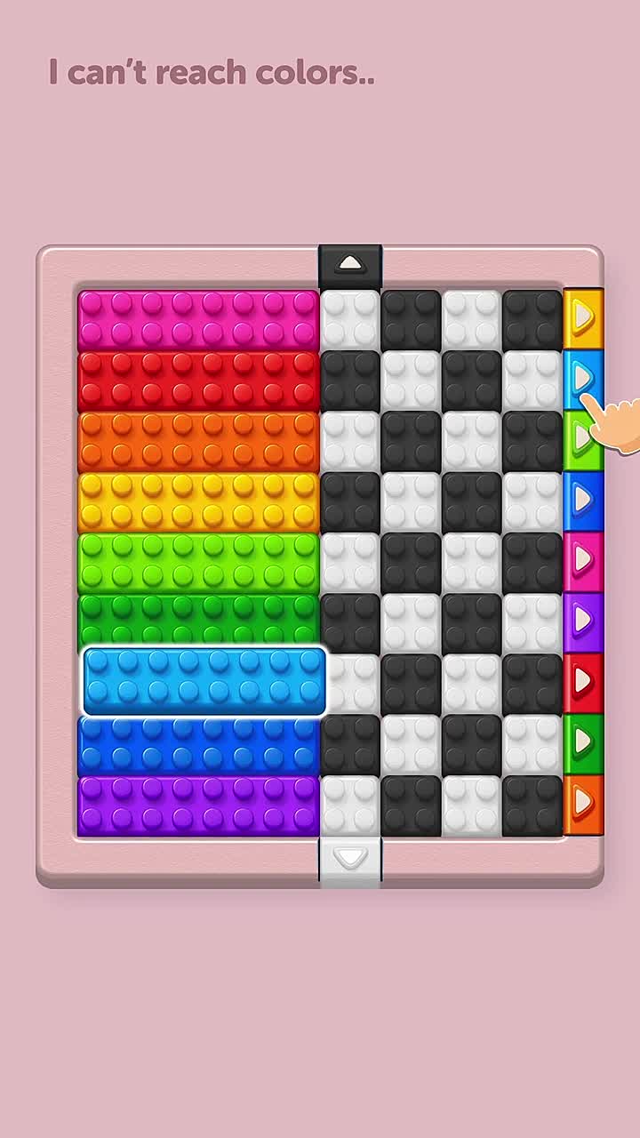 Block Out! - Color Sort Puzzle advertising creative