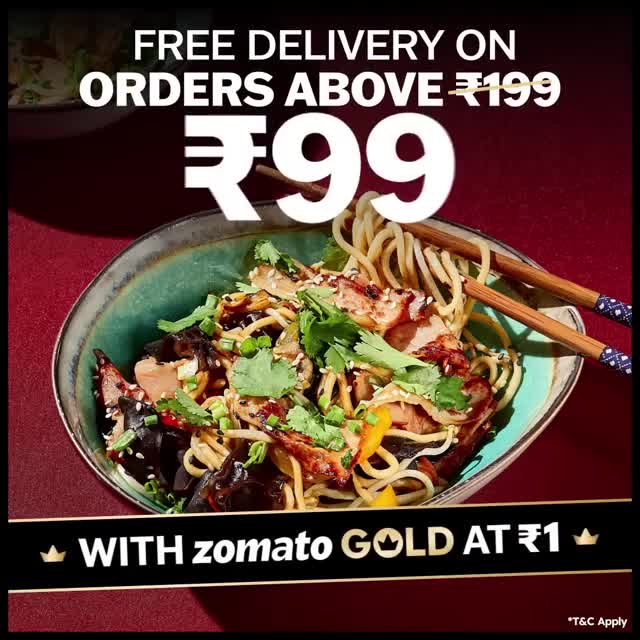 Zomato: Food Delivery & Dining advertising creative