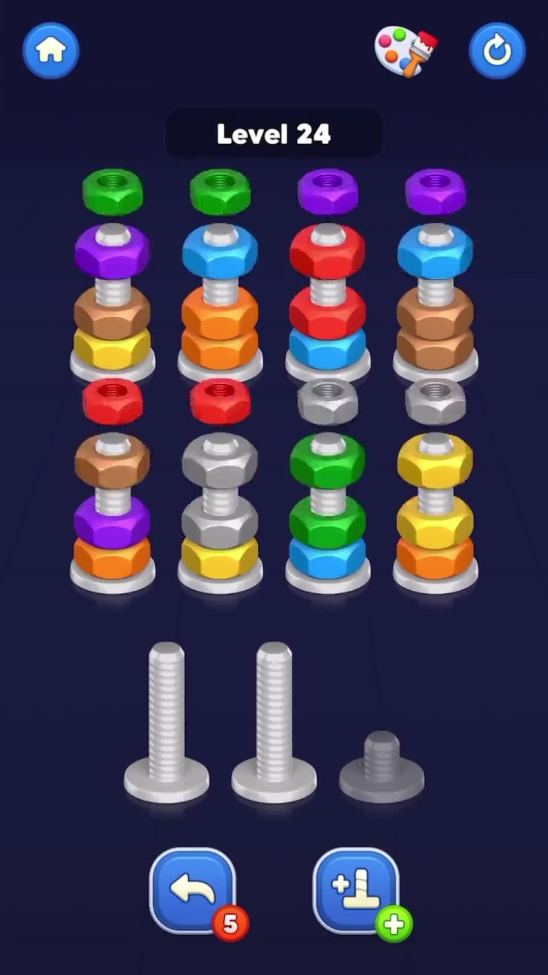 Nut Sort: Color Sort Master ad creative