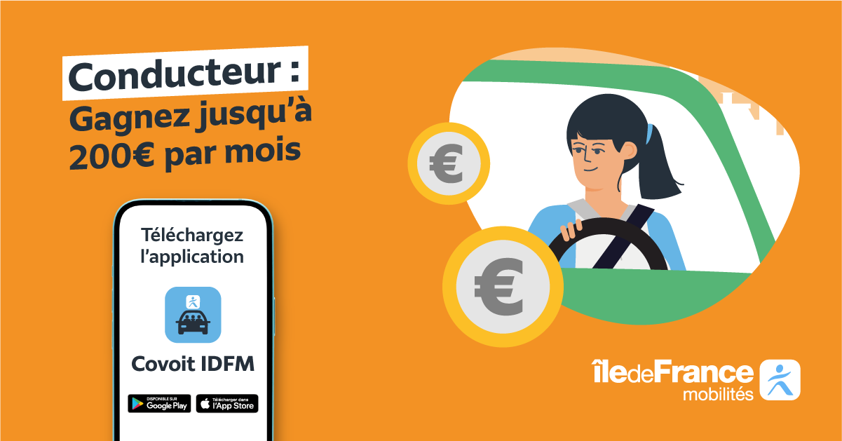 Île-de-France Mobilités advertising creative