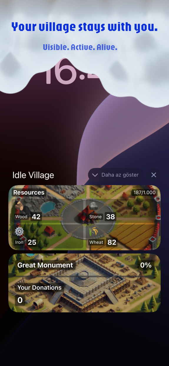 Idle Village+ ad creative 1