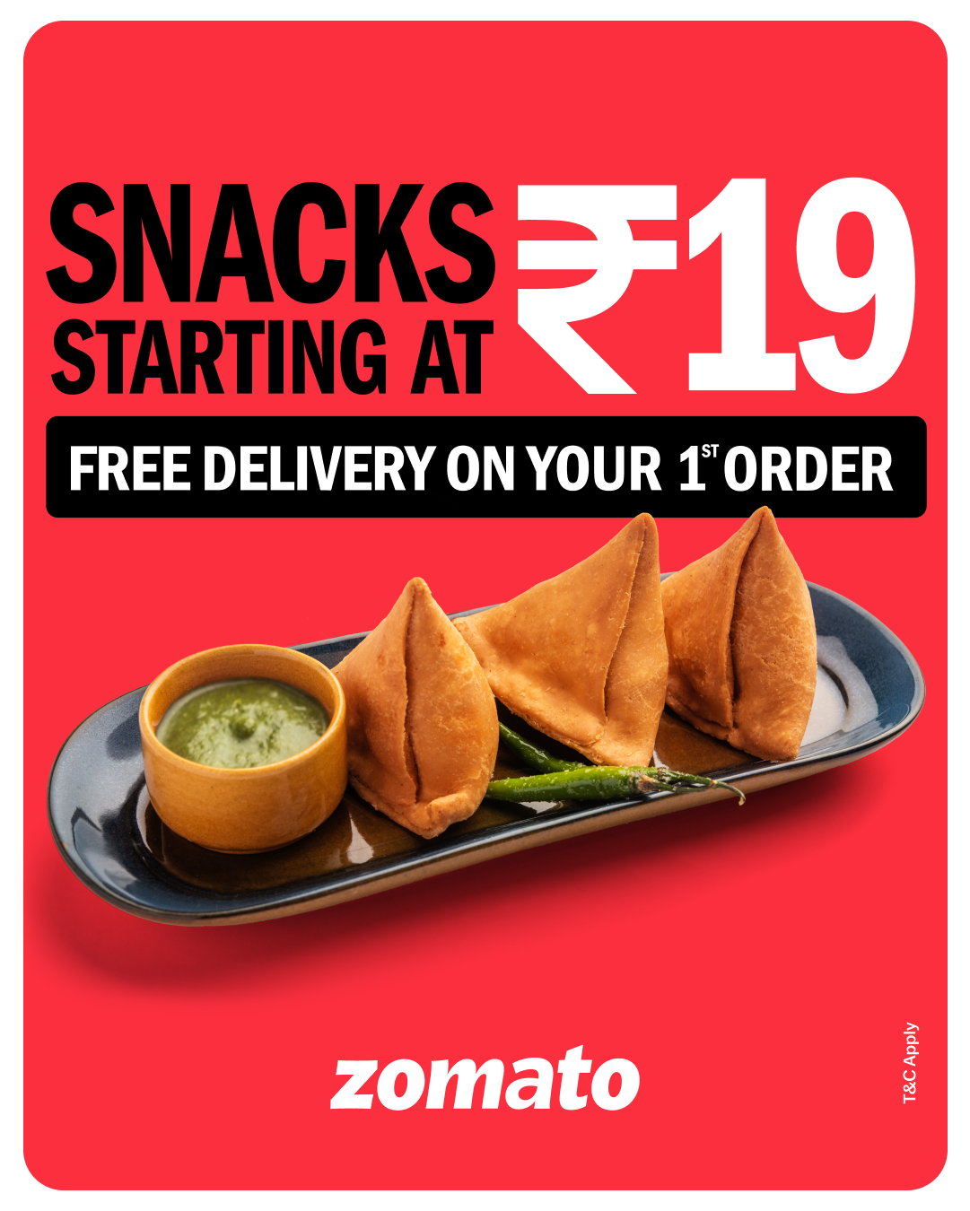 Zomato: Food Delivery & Dining advertising creative