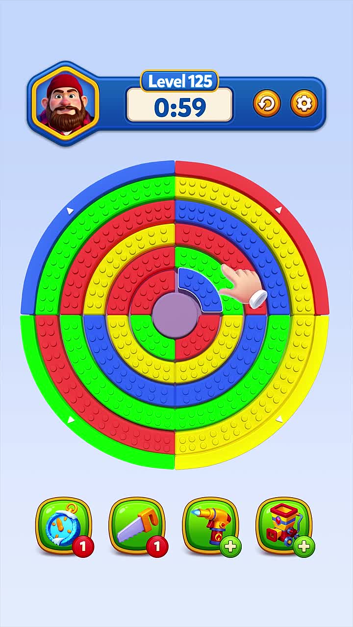 Color Block Run - Puzzle Game ad creative