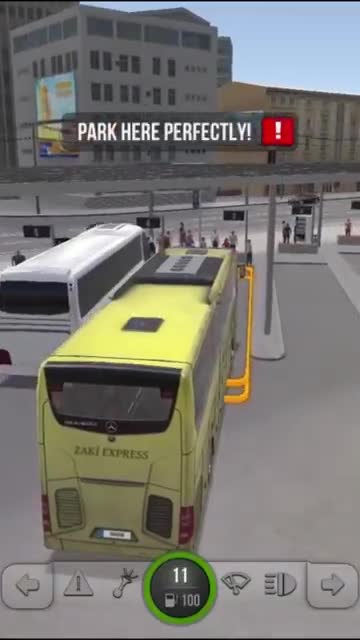 Real Bus Simulator : Bus Games 广告素材