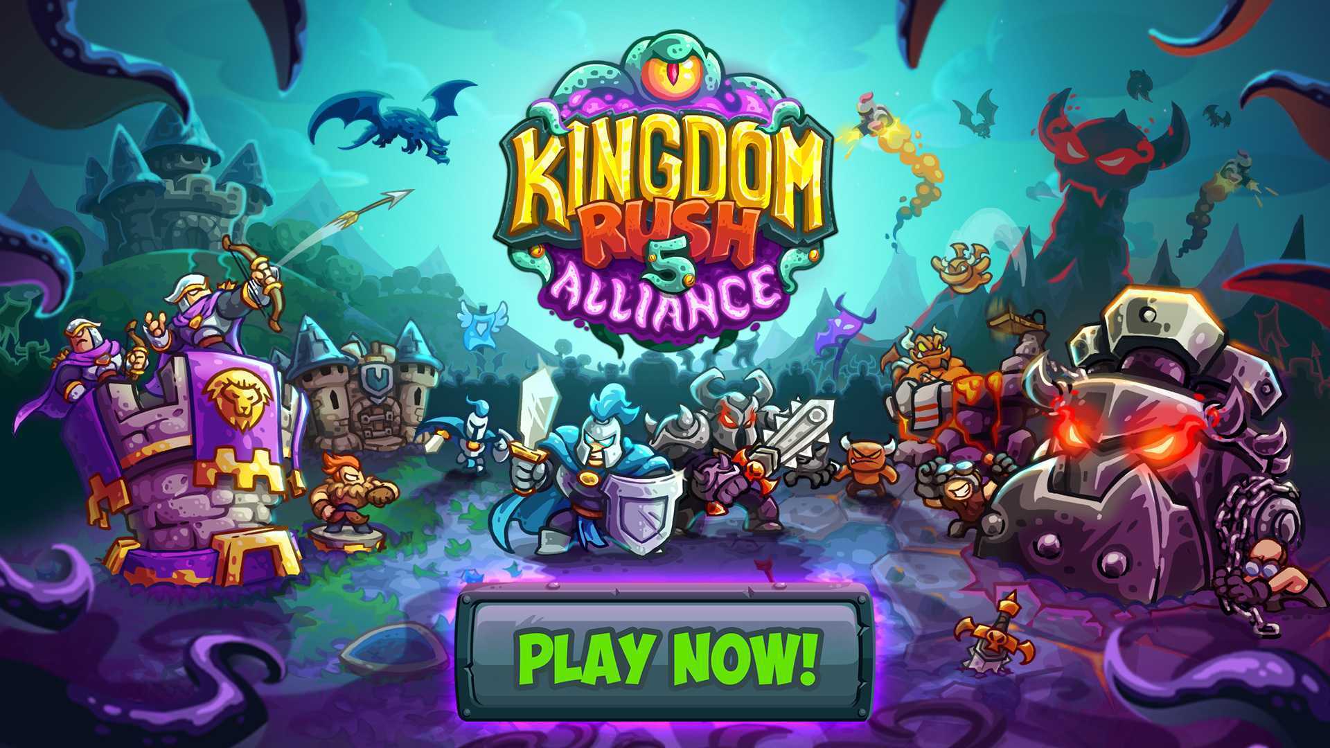 Kingdom Rush 5: Alliance TD advertising creative