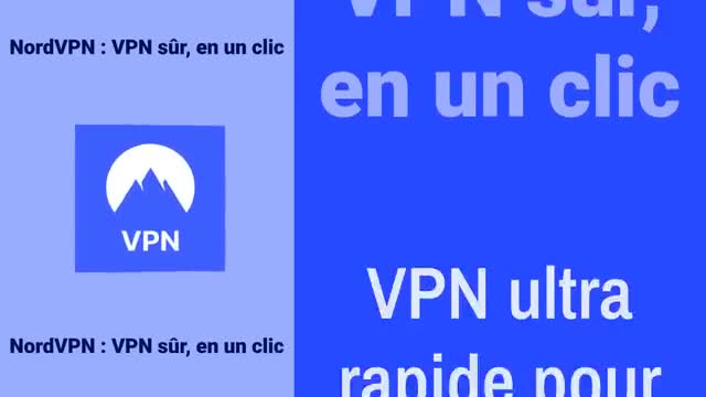 NordVPN – fast VPN for privacy advertising creative
