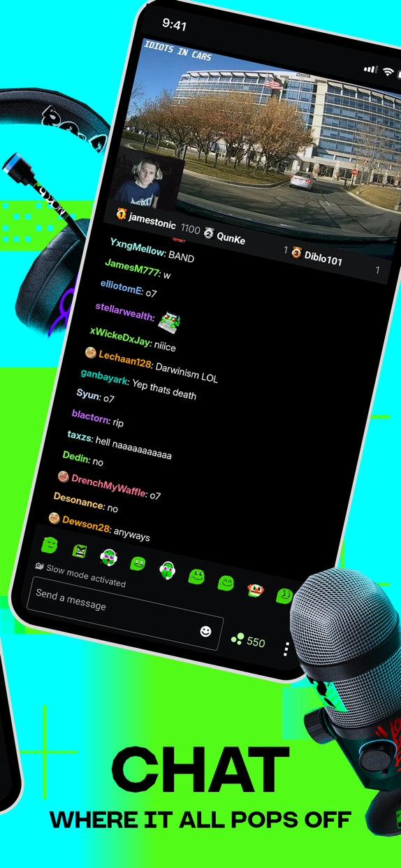 KICK - Live Streaming advertising creative 3