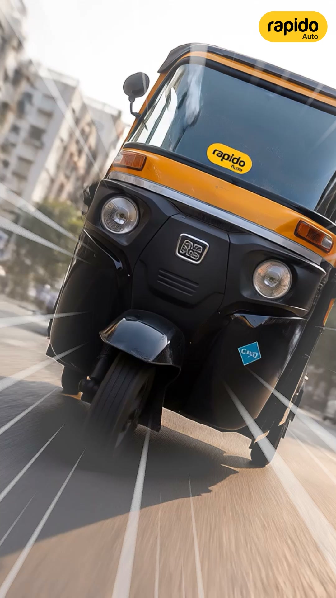 Rapido: Bike-Taxi, Auto & Cabs advertising creative
