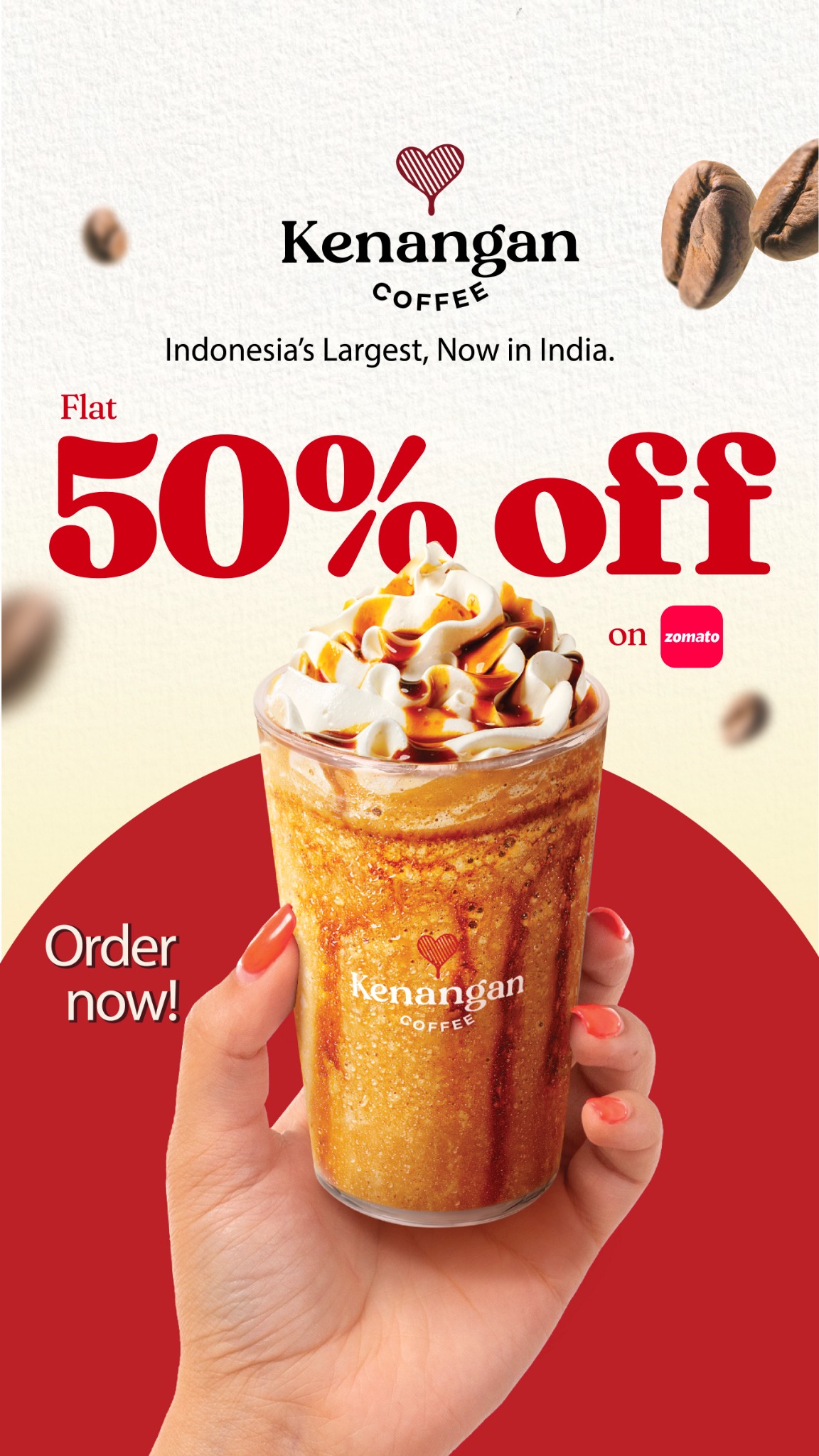 Zomato: Food Delivery & Dining advertising creative