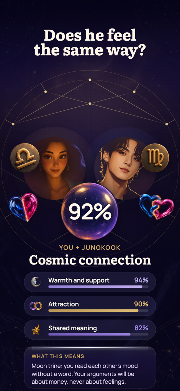 Lunaria: Moon & Affirmations 广告创意 1