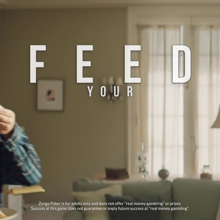 Zynga Poker ™ - Texas Hold'em ad creative