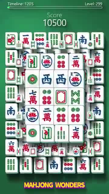 Mahjong Blast 广告素材