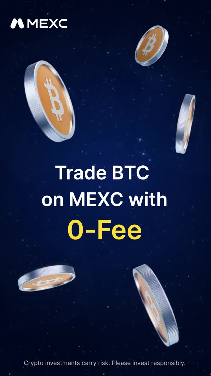 MEXC: Buy Bitcoin & Crypto ad creative