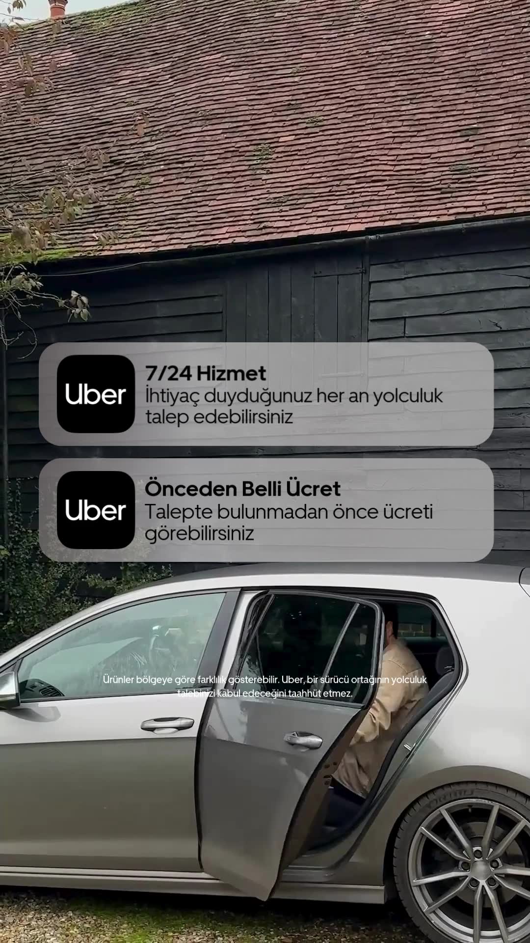 Uber - Request a ride 广告素材