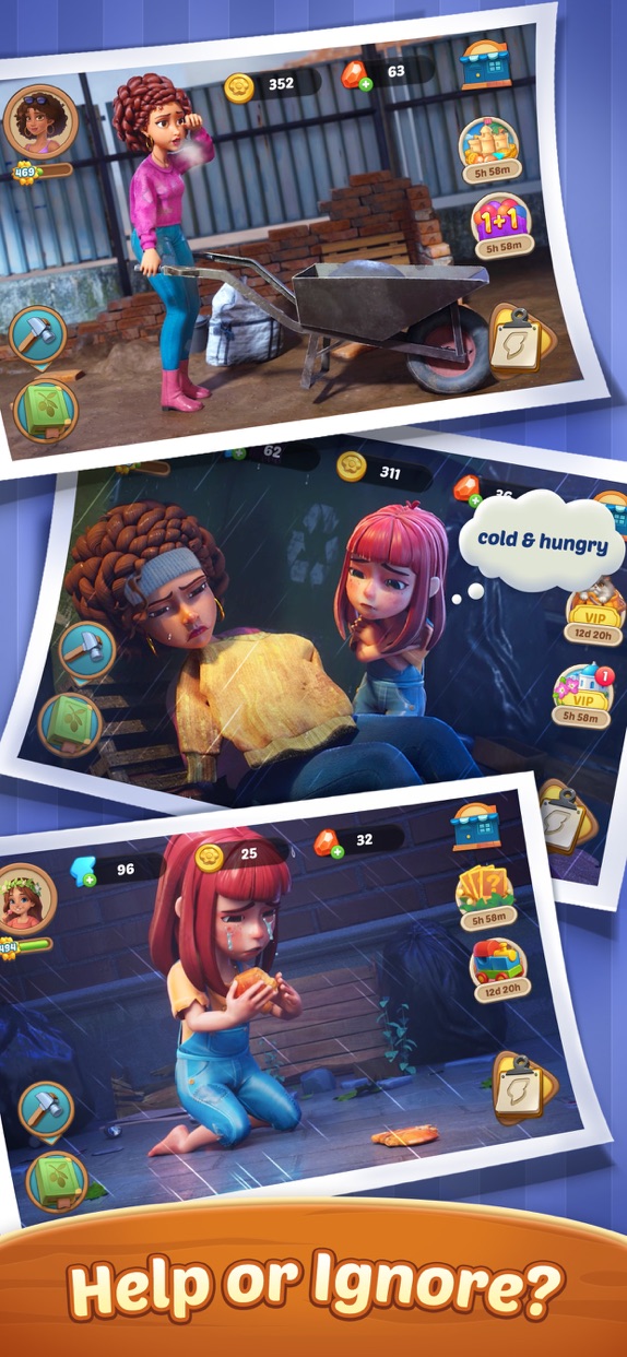 Seaside Escape®: Merge & Story advertising creative 2