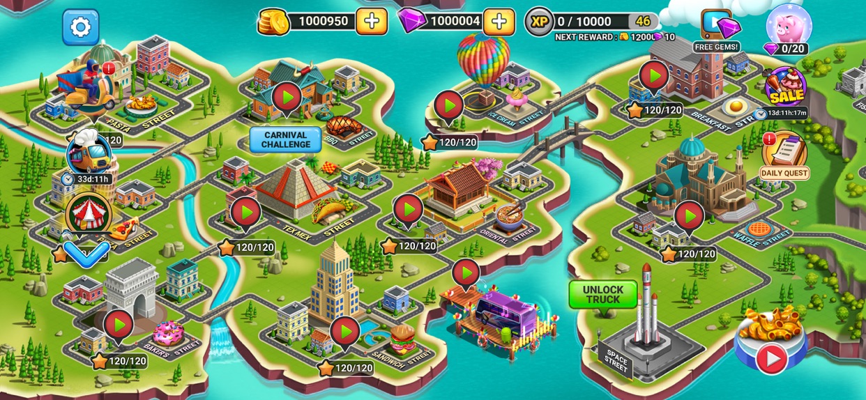 Food Truck Chef™ Cooking Games ad creative 2