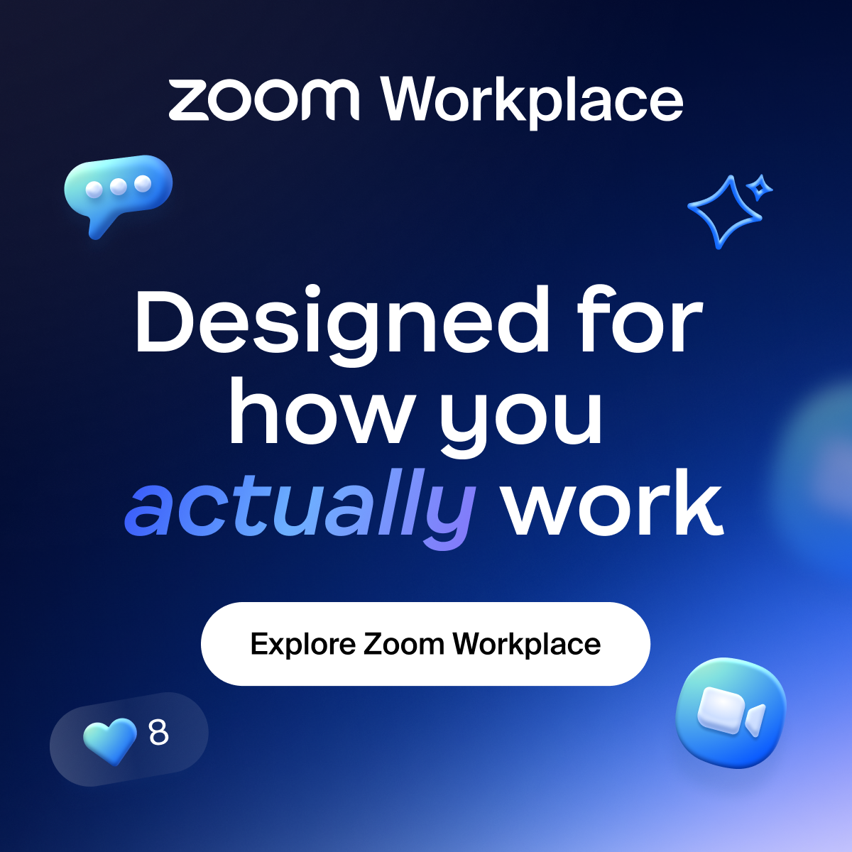 Zoom Workplace advertising creative 3