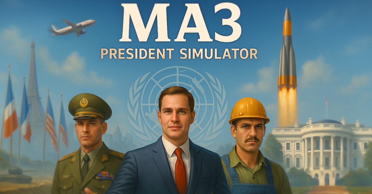 MA 3 – President Simulator PRO advertising creative
