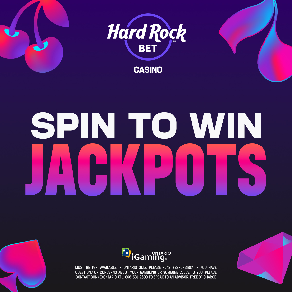 Hard Rock Bet Casino 广告创意 3