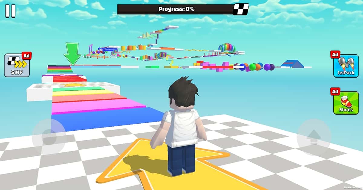 Parkour Master: Obby Games ad creative
