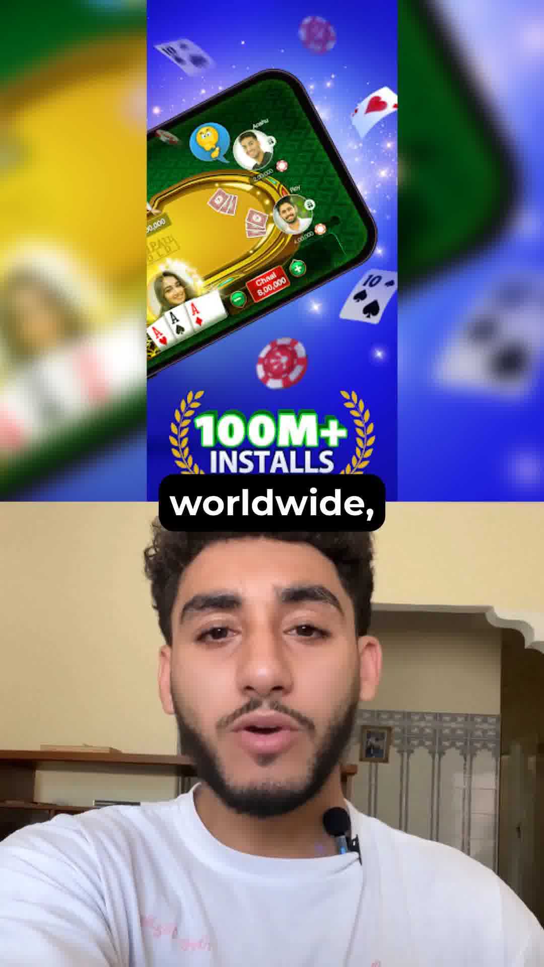 Teen Patti GOLD, Rummy & Poker advertising creative