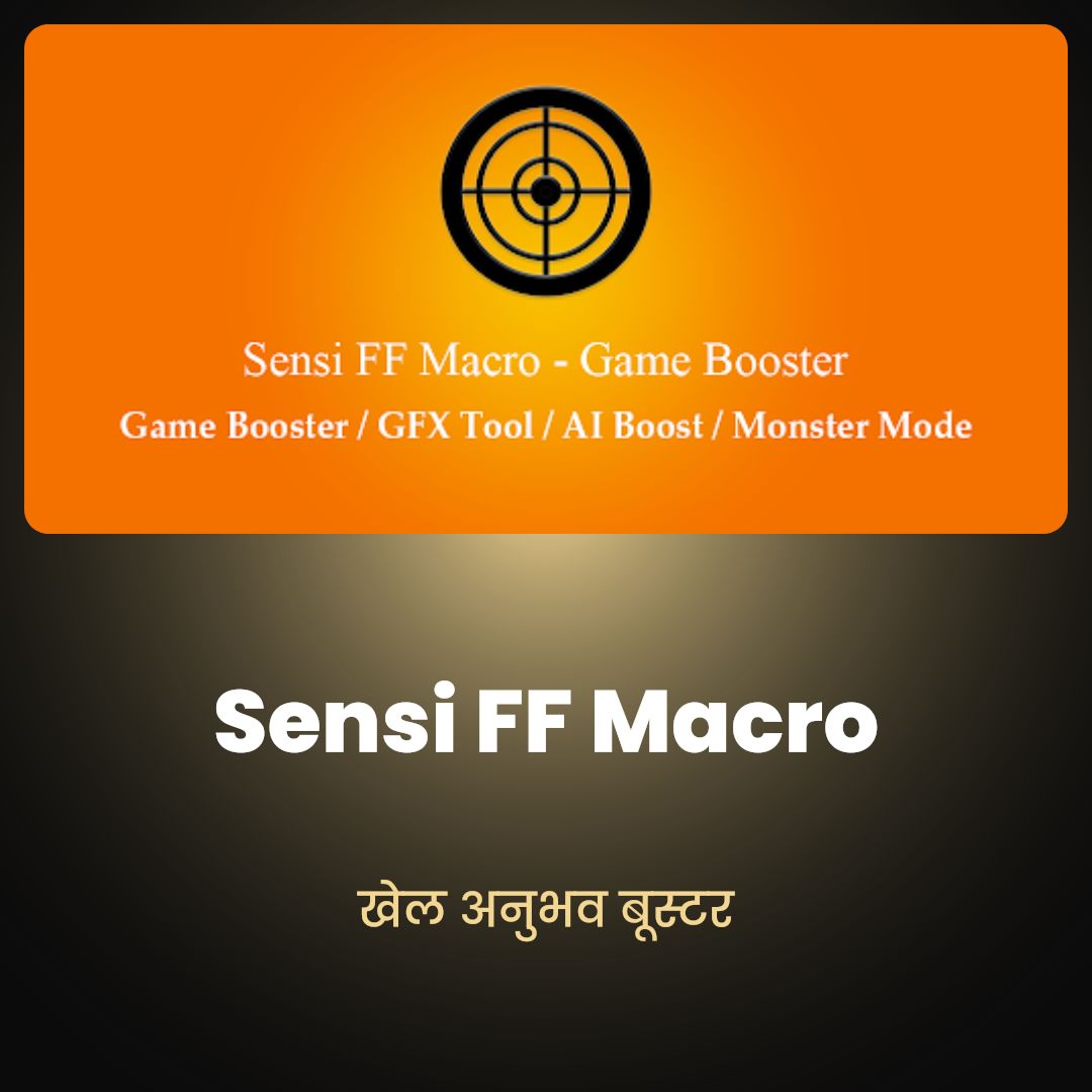 Sensi FF Macro - Game Booster advertising creative