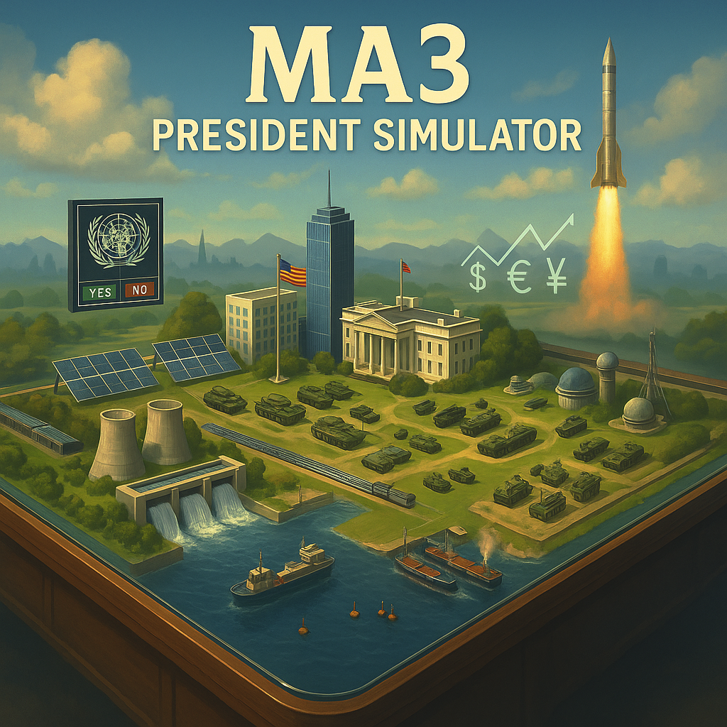 MA 3 – President Simulator PRO advertising creative