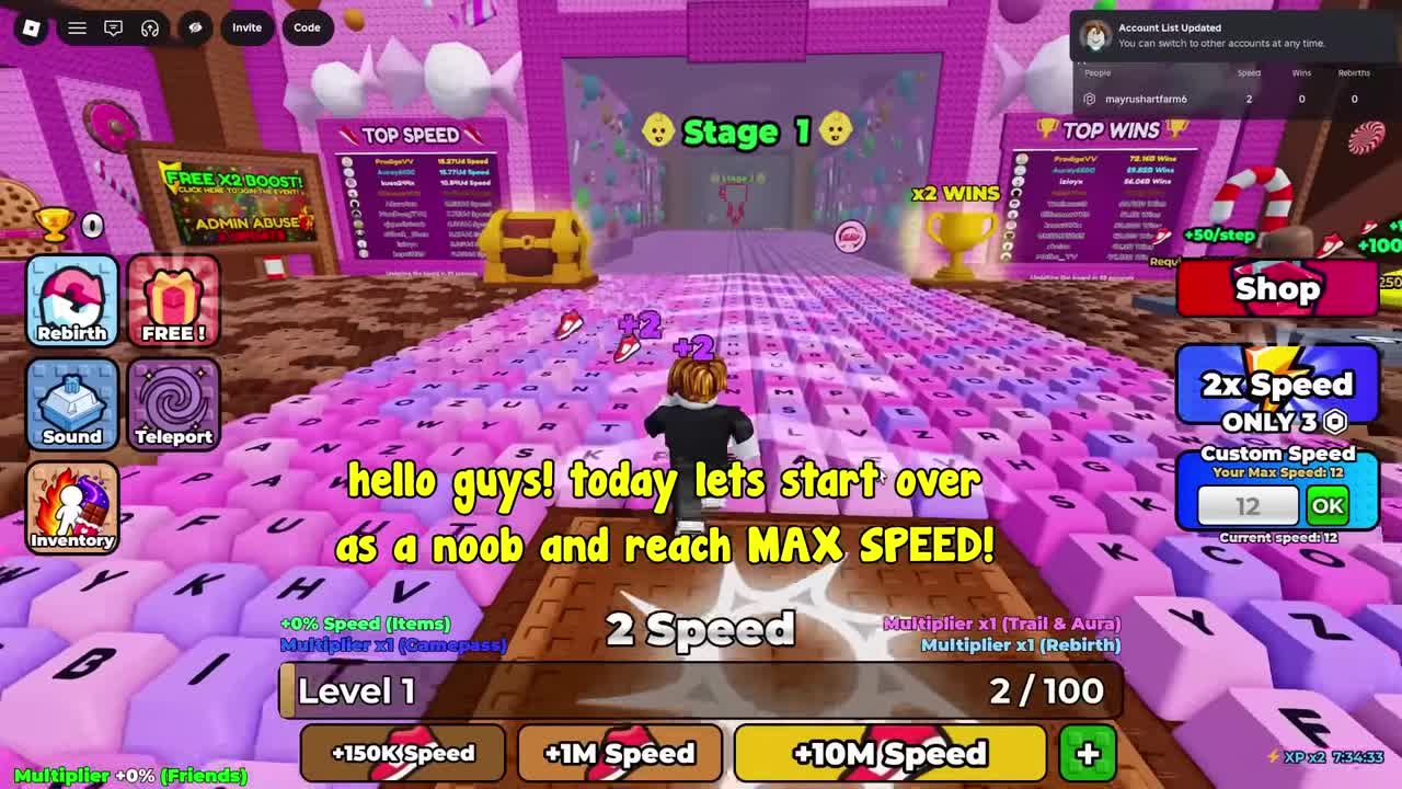 Keyboard Obby: ASMR Speed Run 广告素材