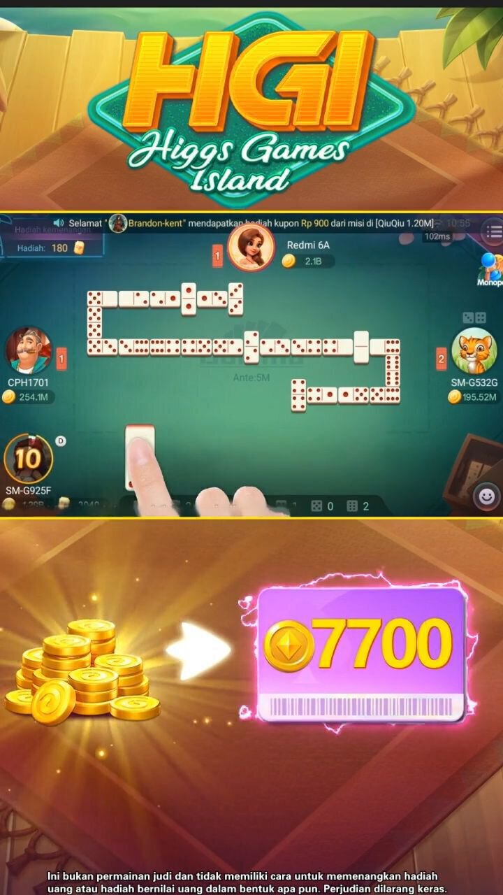 Higgs Games Island advertising creative