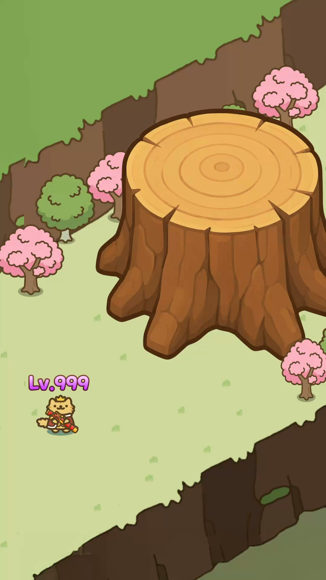 Idle Cat Gunner: Shooter RPG advertising creative
