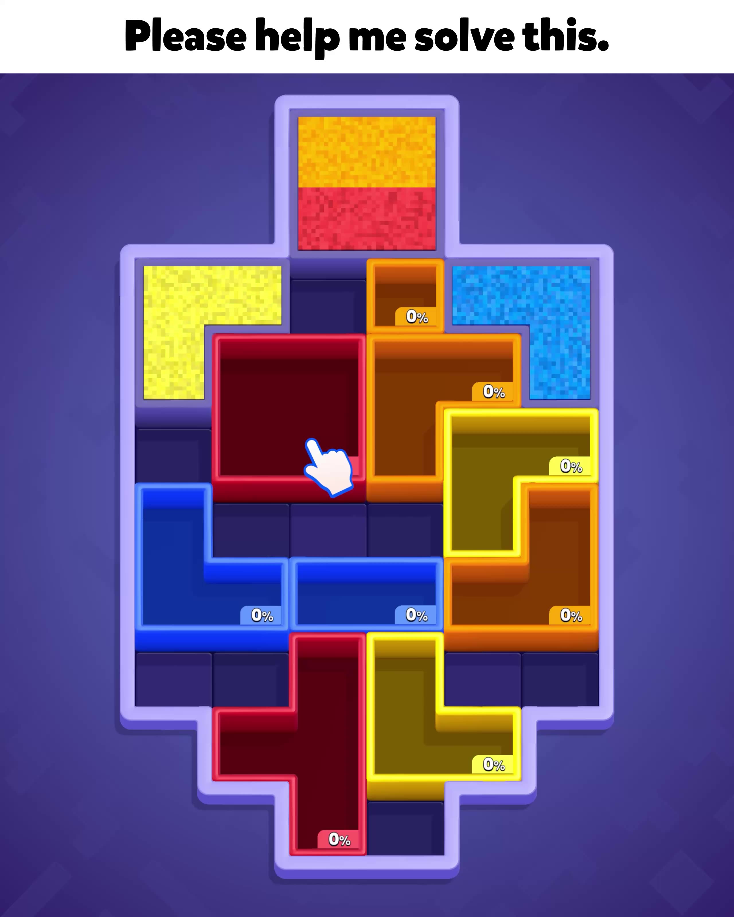 Sand Blocks: Drop Puzzle advertising creative