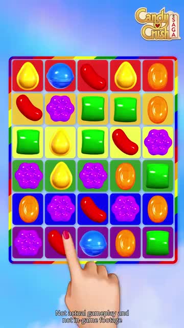 Candy Crush Saga advertising creative