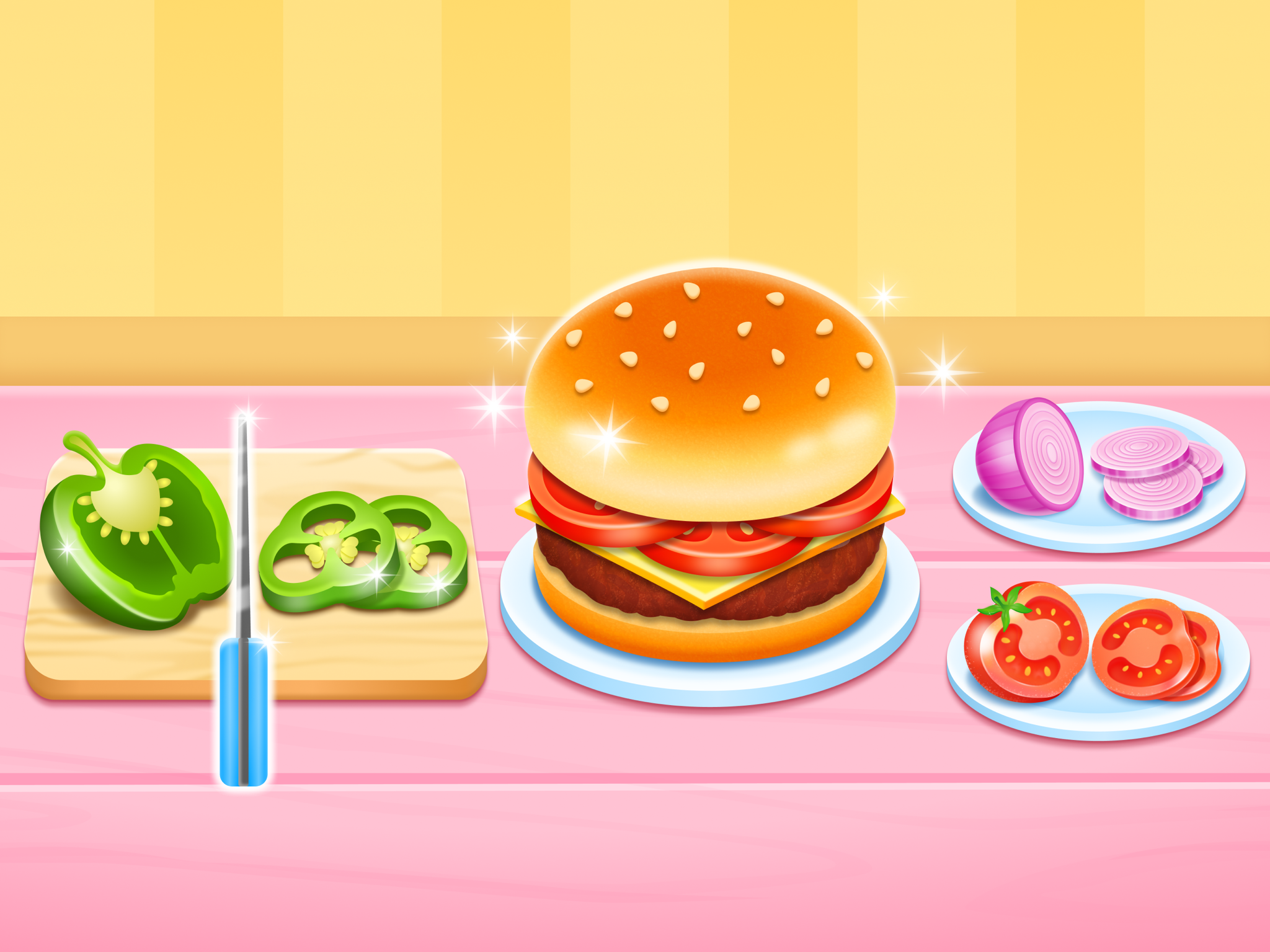 Cooking Burger - Kids Games 广告创意 2