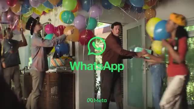 WhatsApp Messenger advertising creative