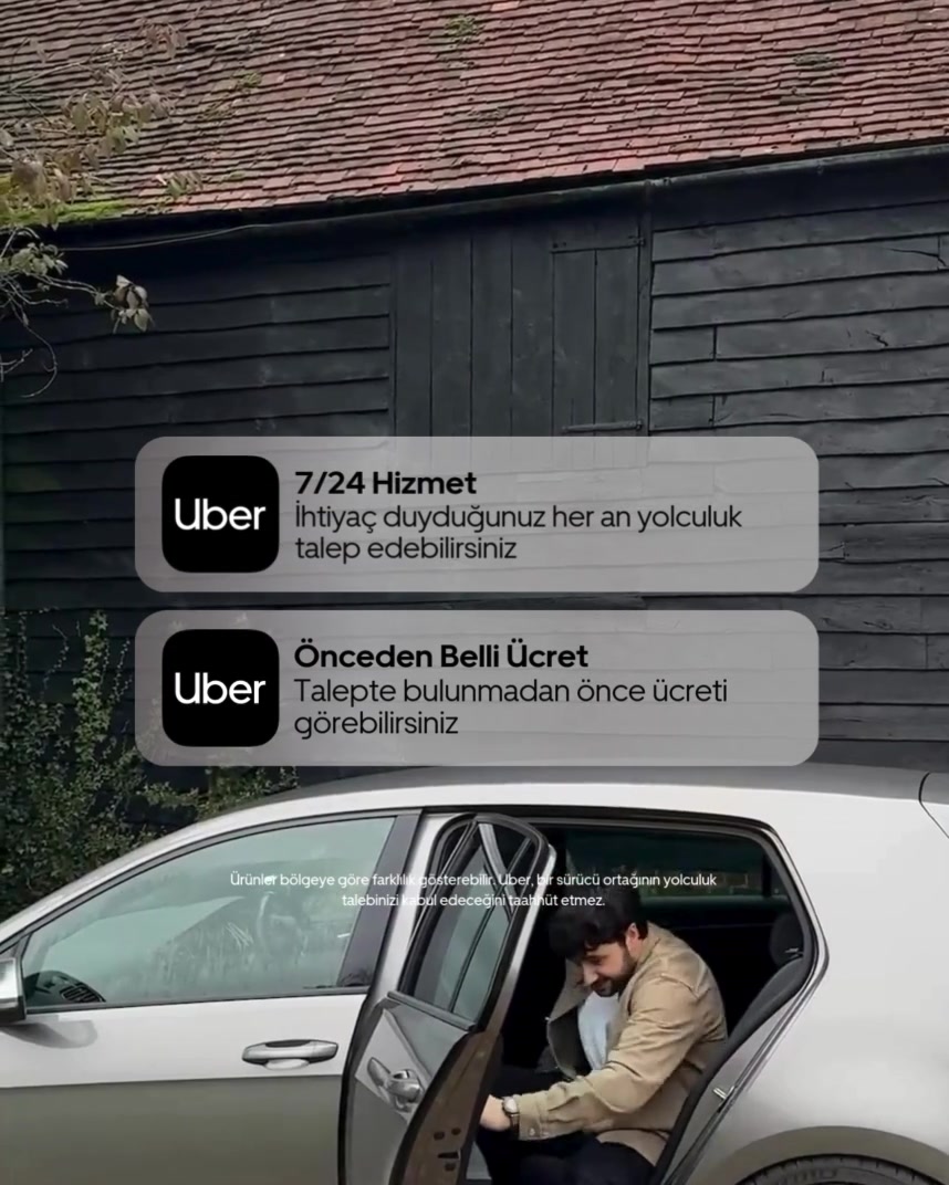 Uber - Request a ride 广告素材