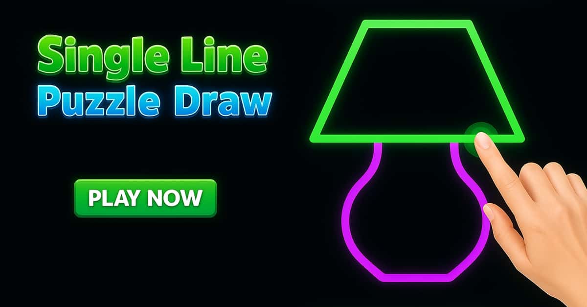 Single Line Drawing: Link Dots advertising creative