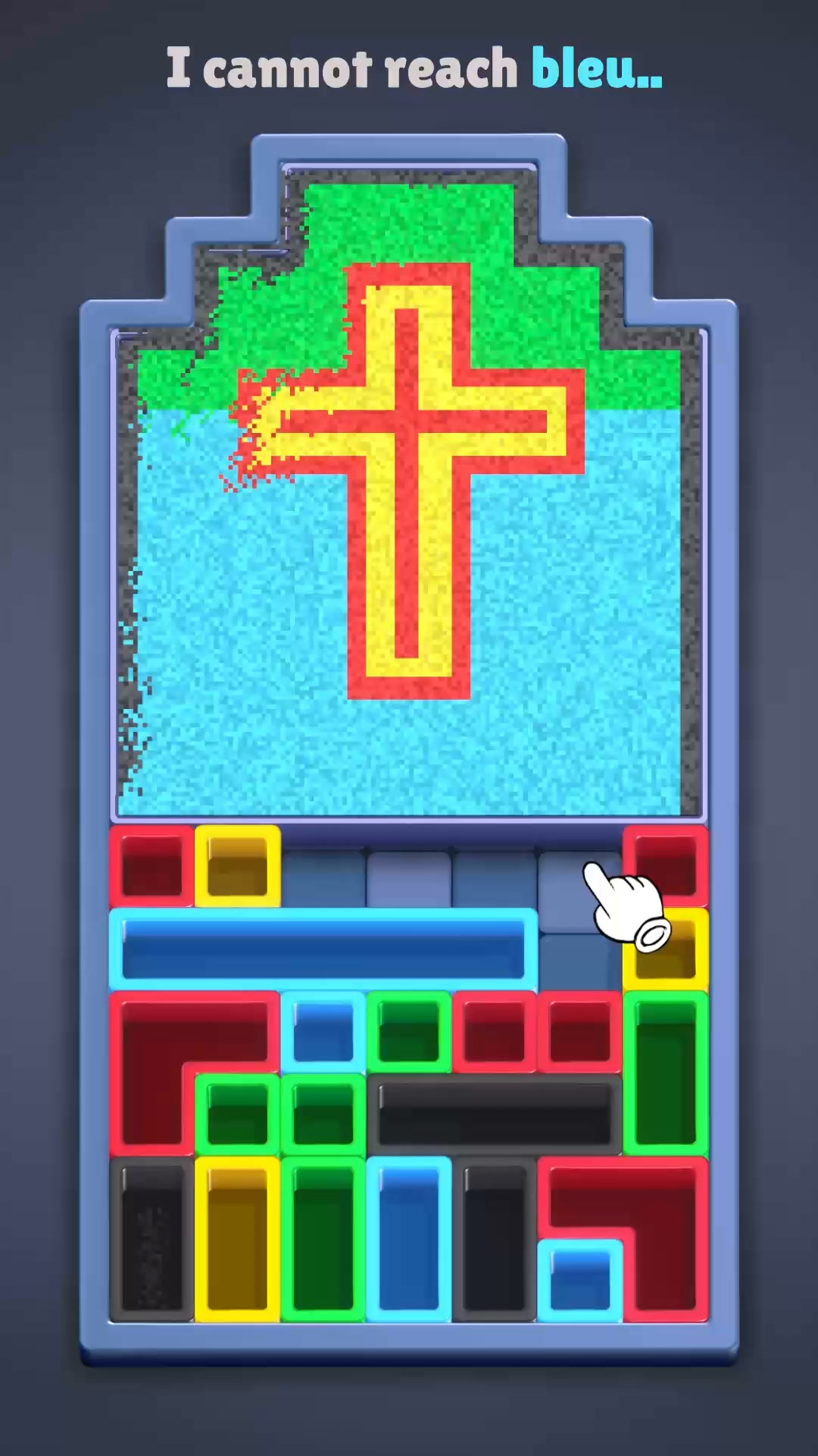 Sand Blocks: Drop Puzzle advertising creative
