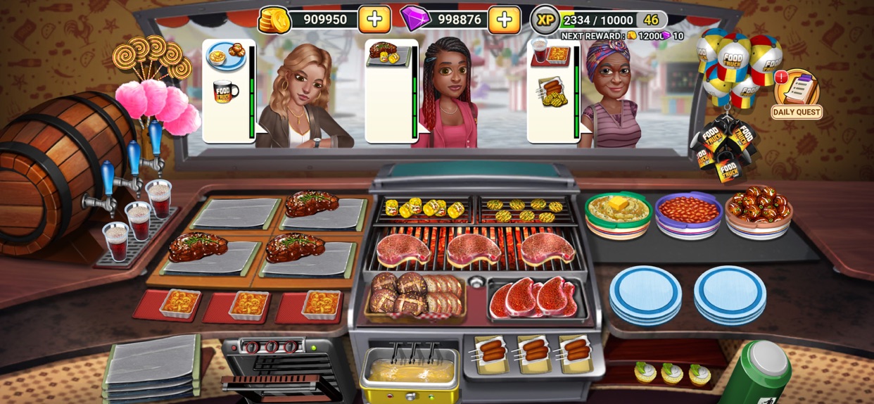 Food Truck Chef™ Cooking Games ad creative 3