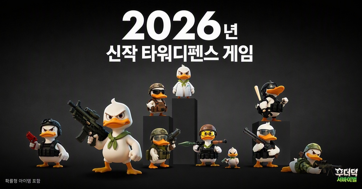 후더덕 서바이벌 广告素材