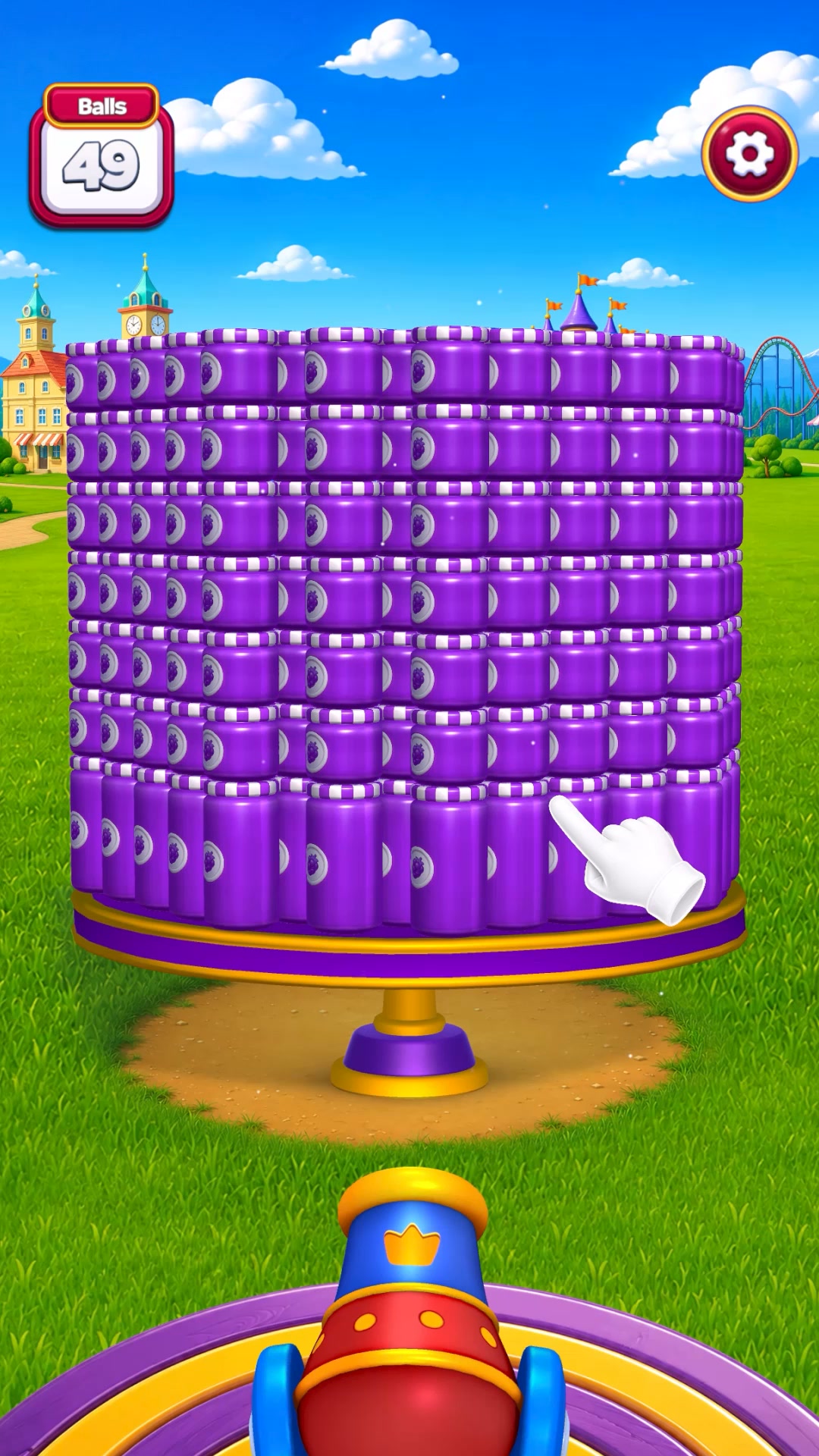 Royal Smash! - Physics Puzzle advertising creative