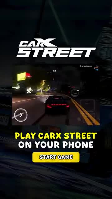 CarX Street 广告素材