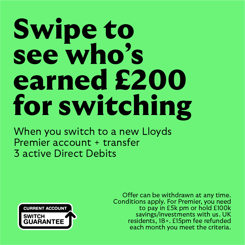 Lloyds Mobile Banking advertising creative