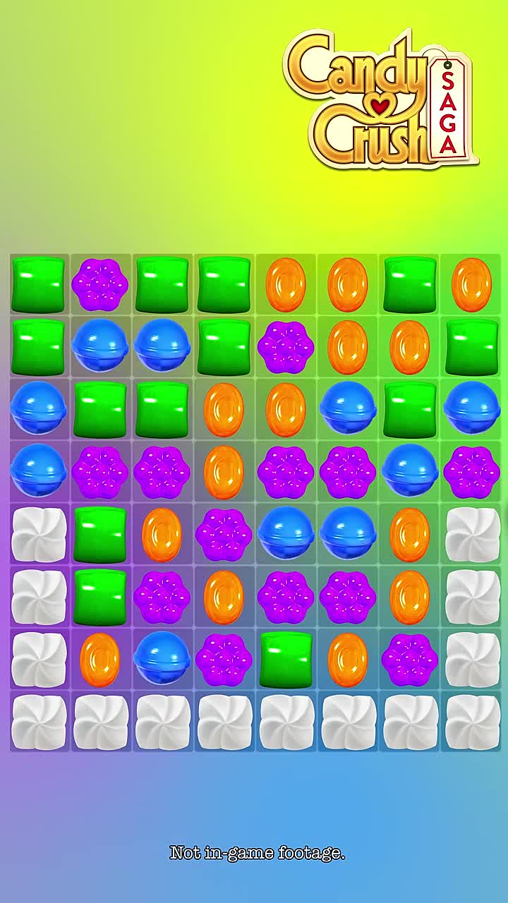 Candy Crush Saga 广告创意