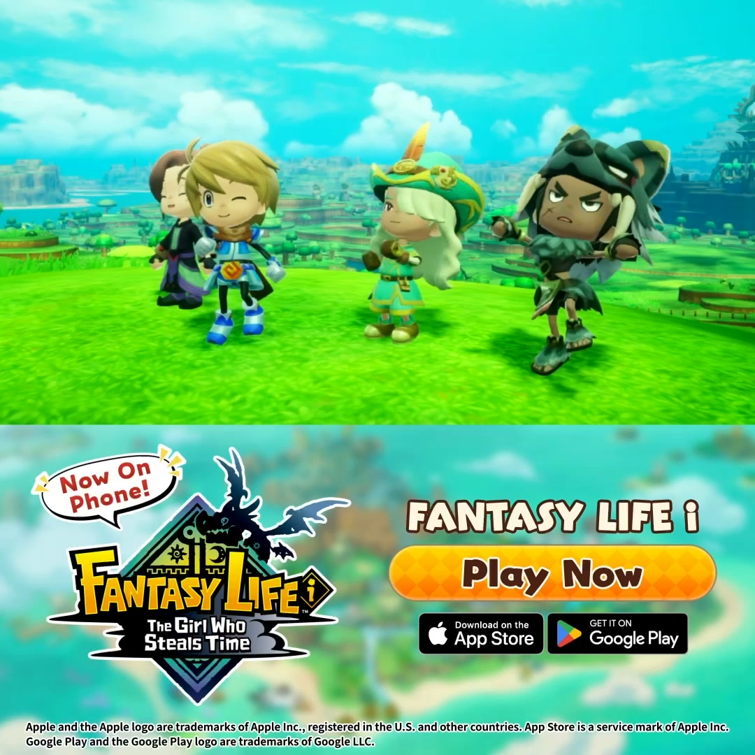 Fantasy Life i 广告素材