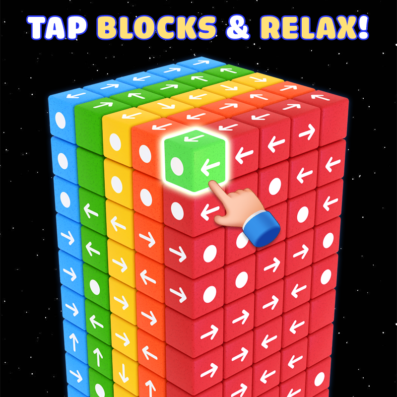 Block Out: 3D Cube Puzzle Game 广告创意