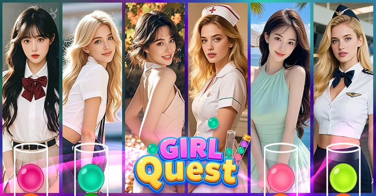 Blush Screw Sort: Secret Girls 广告创意