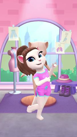 My Talking Angela 2 advertising creative