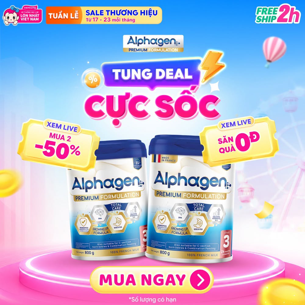 Con Cưng - Tã Sữa Khuyến Mãi 广告创意 5