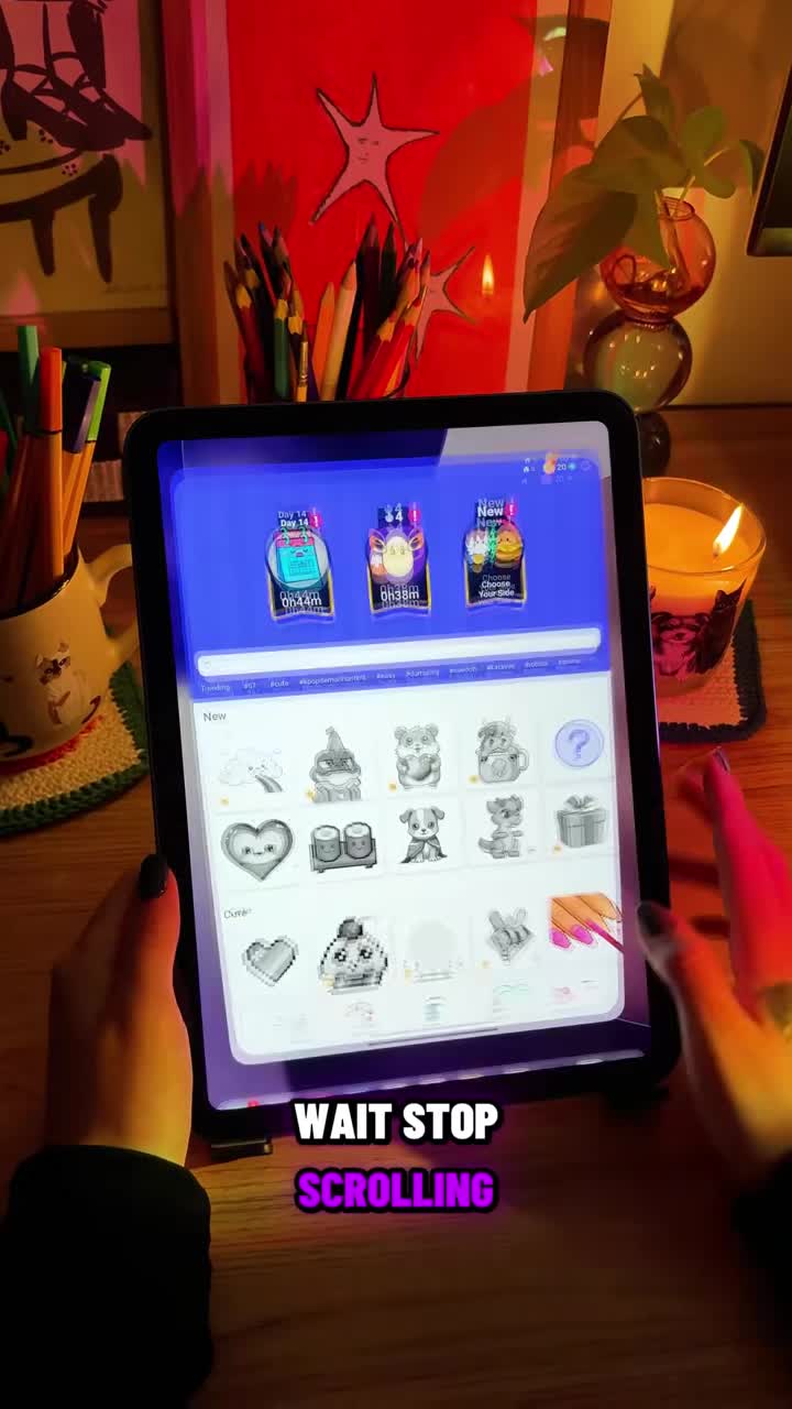 Color by Number:Coloring Games 广告创意